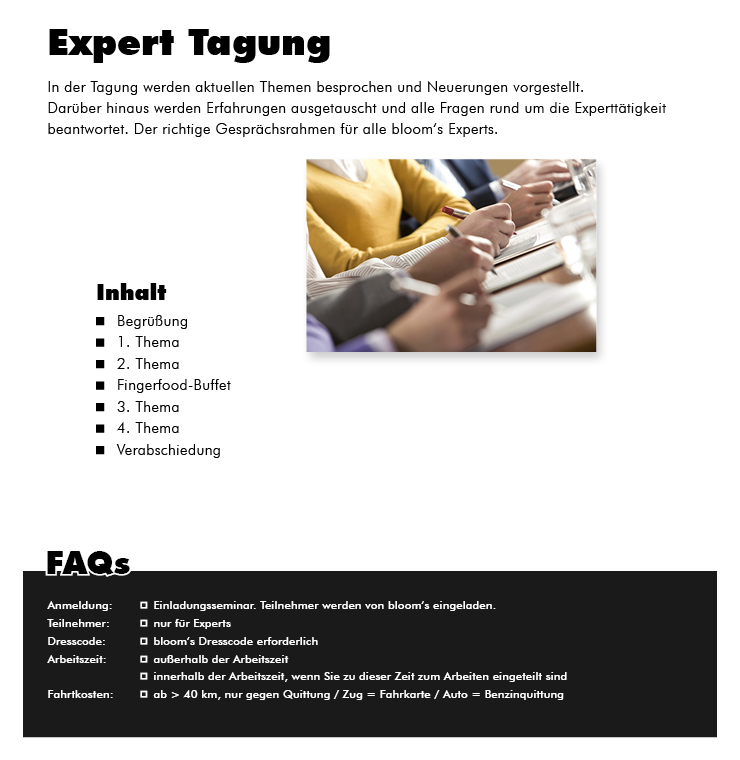 Expert Tagung