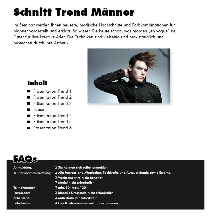 Schnitt Trend Männer