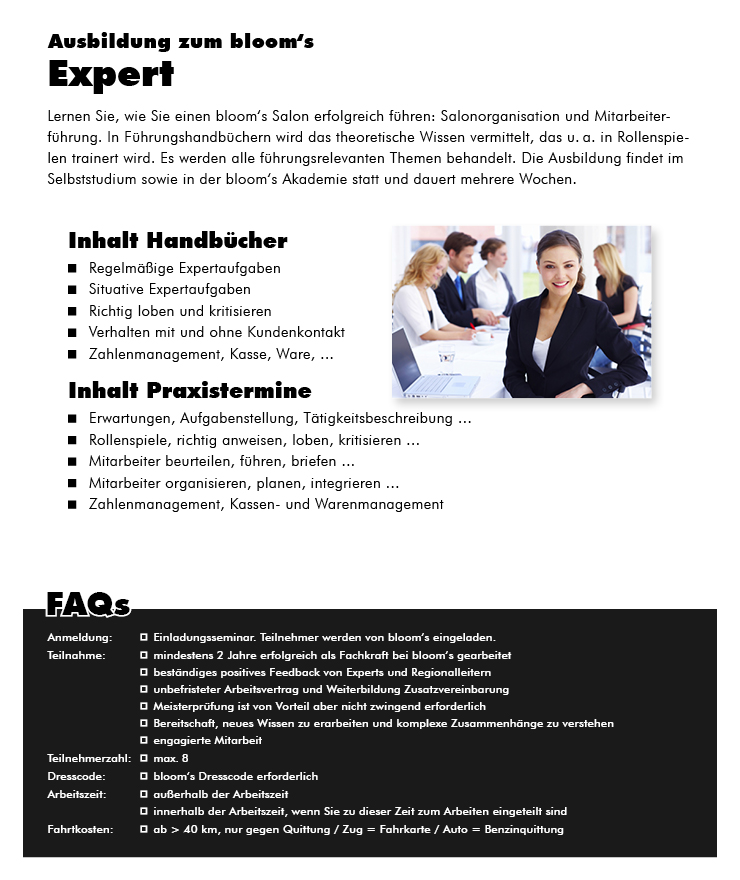 Ausbildung zum Expert